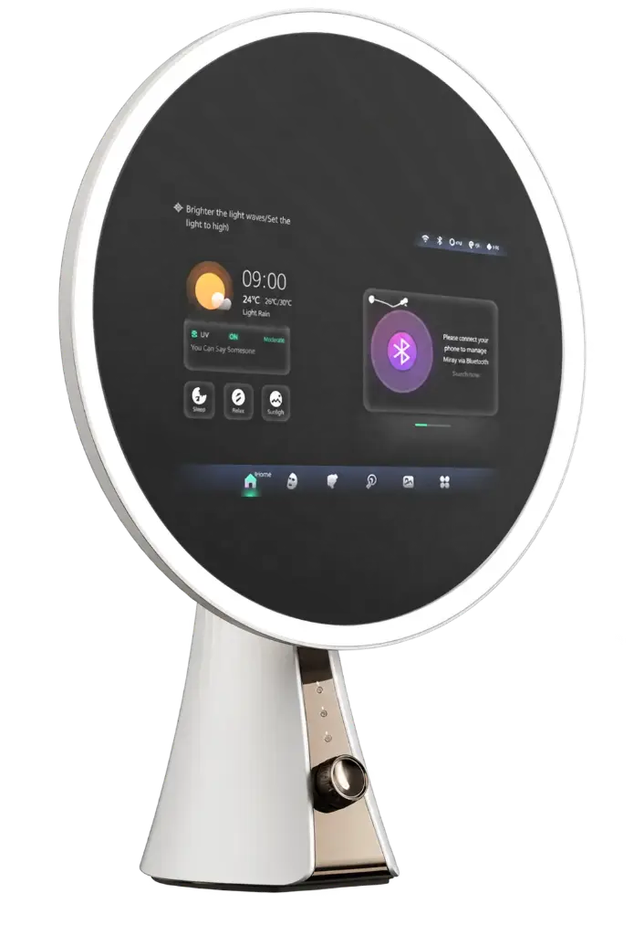 Lumzis Beauty – Slimme make-upspiegel met AI-huidanalyse en LED-verlichting