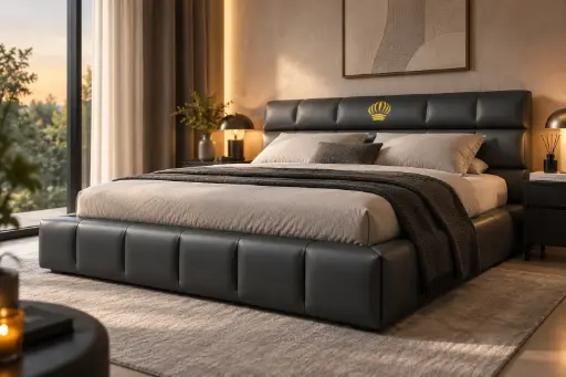 Lumzis Aurelle – Luxe gestoffeerd bed